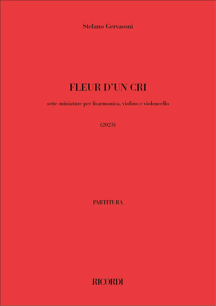 Fleur d'un Cri